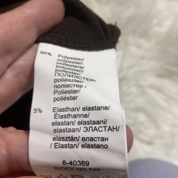 ‼️Beautiful Brown Gold Accents Dress - Picture 7 of 9